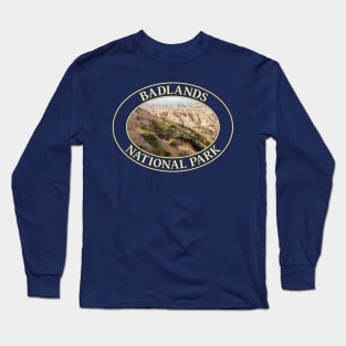 Big Horn Sheep at Badlands National Park in South Dakota Long Sleeve T-Shirt